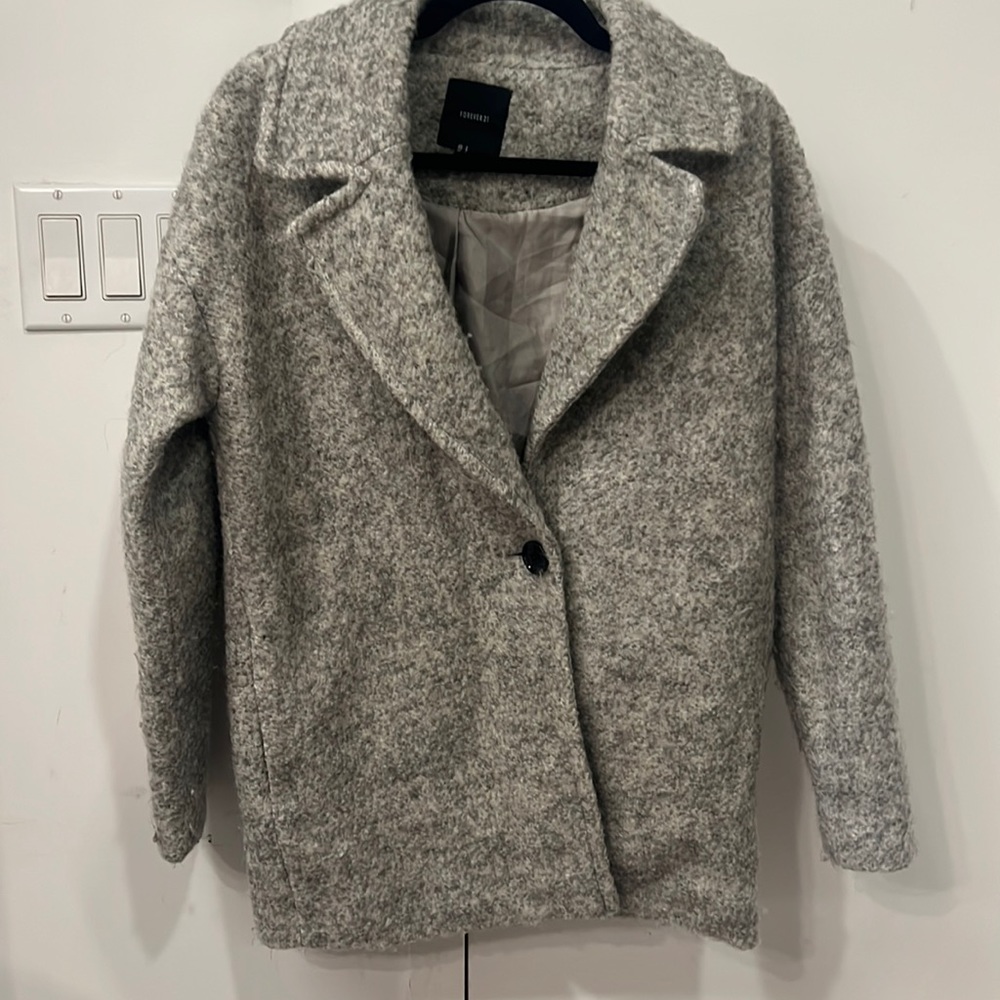 Oversized peacoat